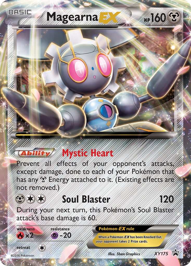 Magearna-EX - XY Black Star Promos SET-XY175