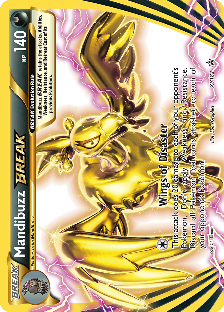 Mandibuzz BREAK - XY Black Star Promos SET-XY182
