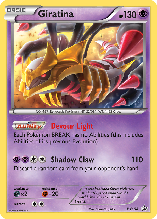 Giratina - XY Black Star Promos SET-XY184