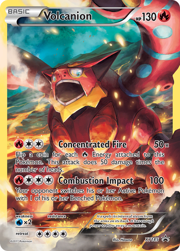 Volcanion - XY Black Star Promos SET-XY185