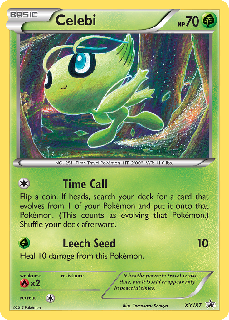 Celebi - XY Black Star Promos SET-XY187