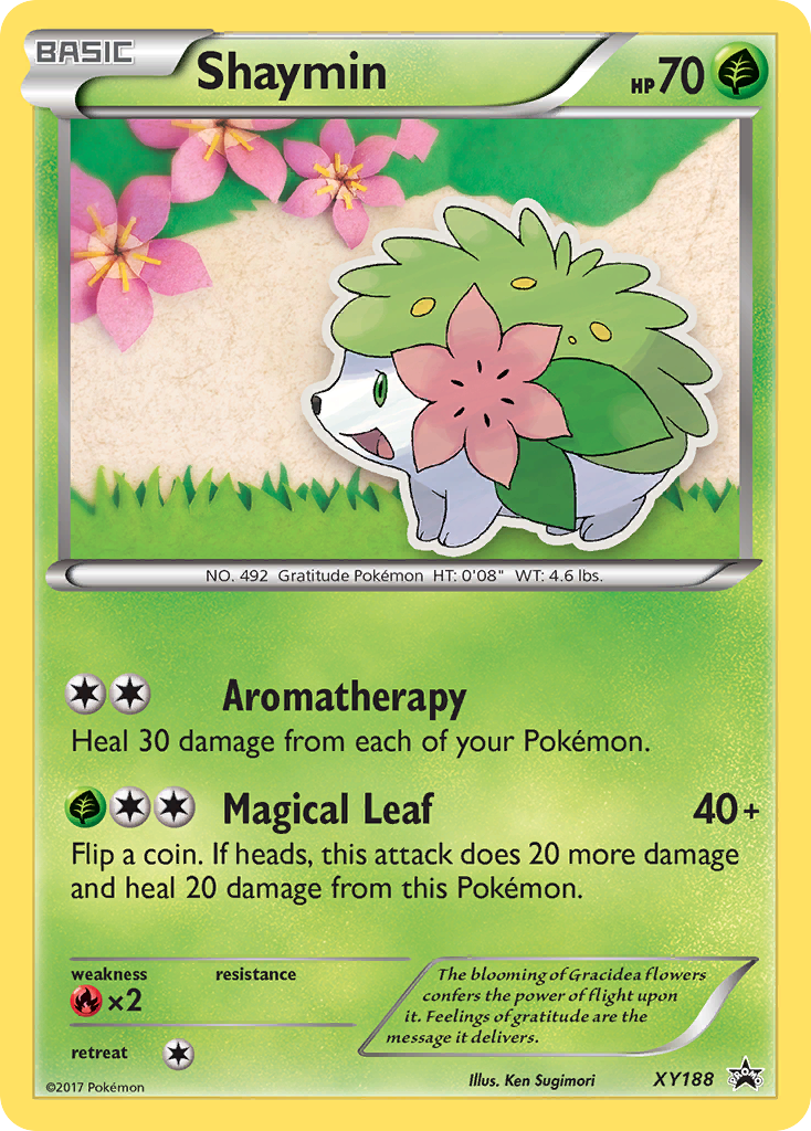Shaymin - XY Black Star Promos SET-XY188