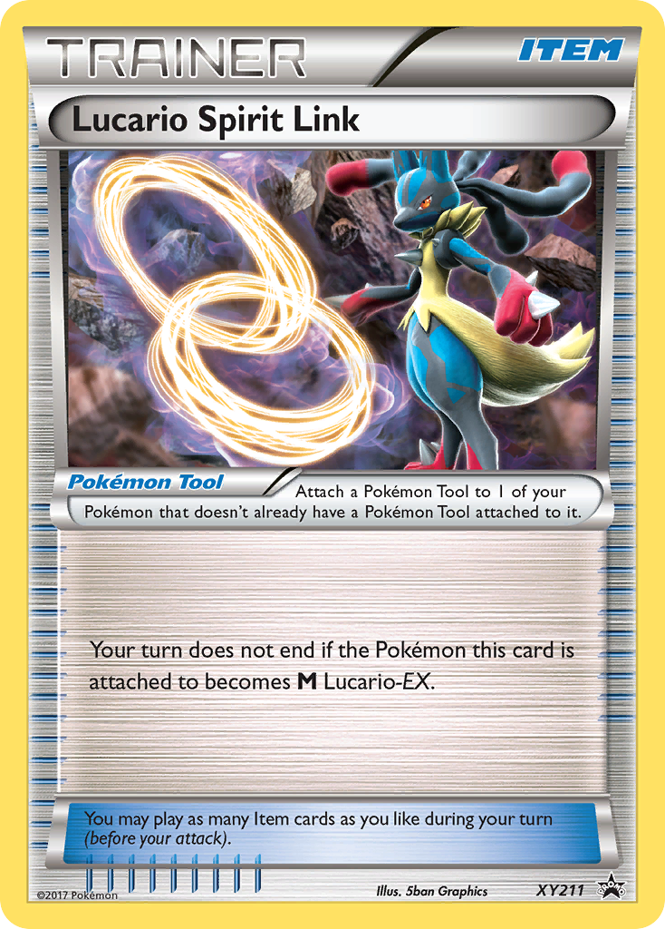 Lucario Spirit Link - XY Black Star Promos SET-XY211