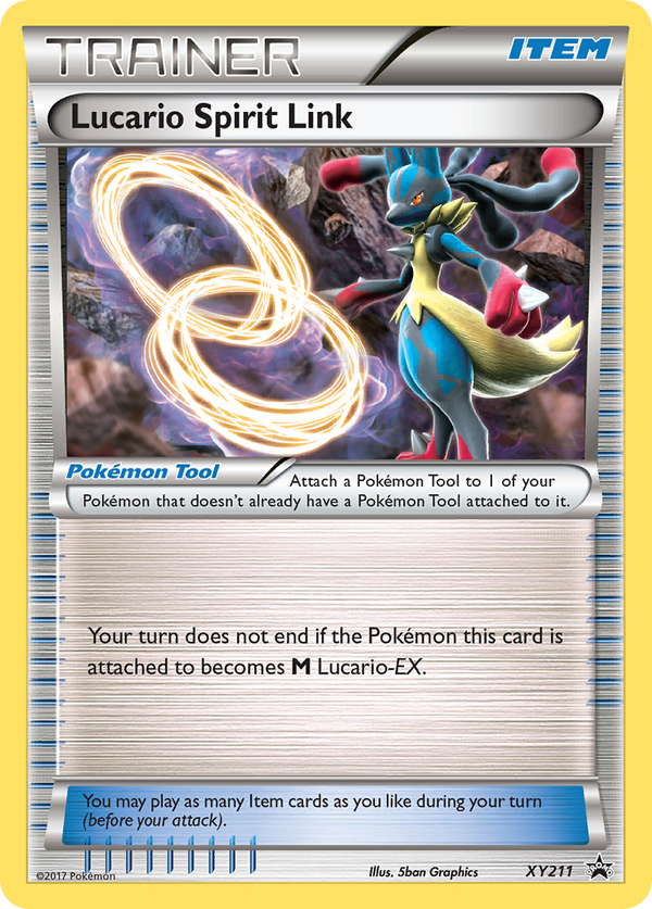 Lucario Spirit Link - XY Black Star Promos SET-XY211