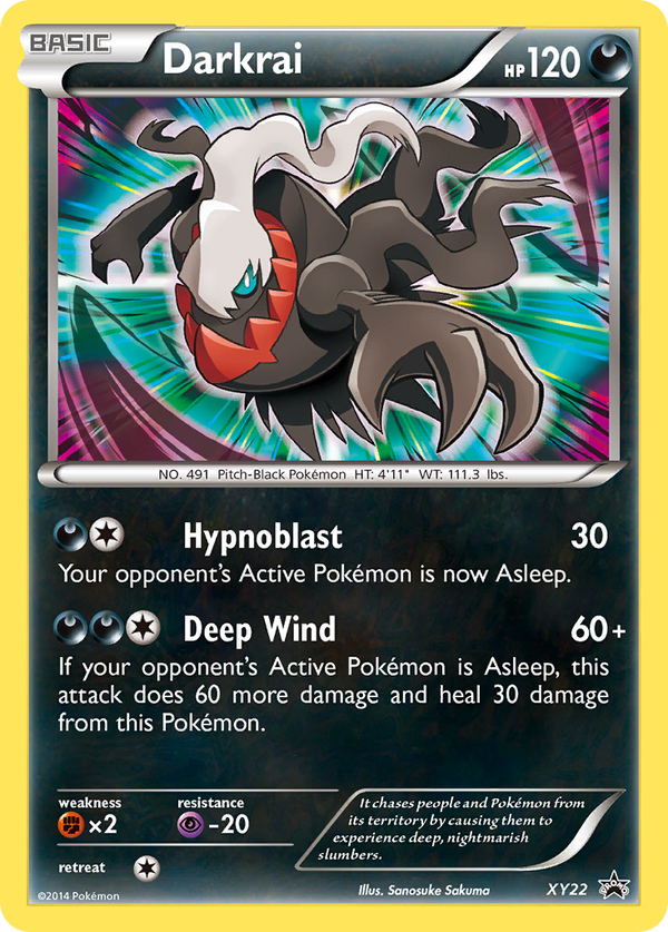 Darkrai - XY Black Star Promos SET-XY22