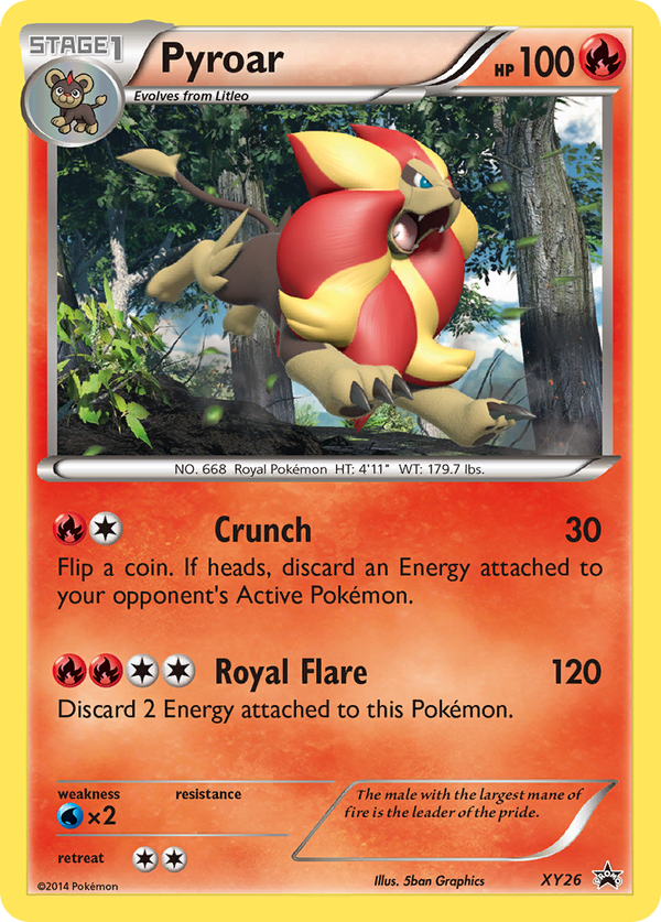 Pyroar - XY Black Star Promos SET-XY26