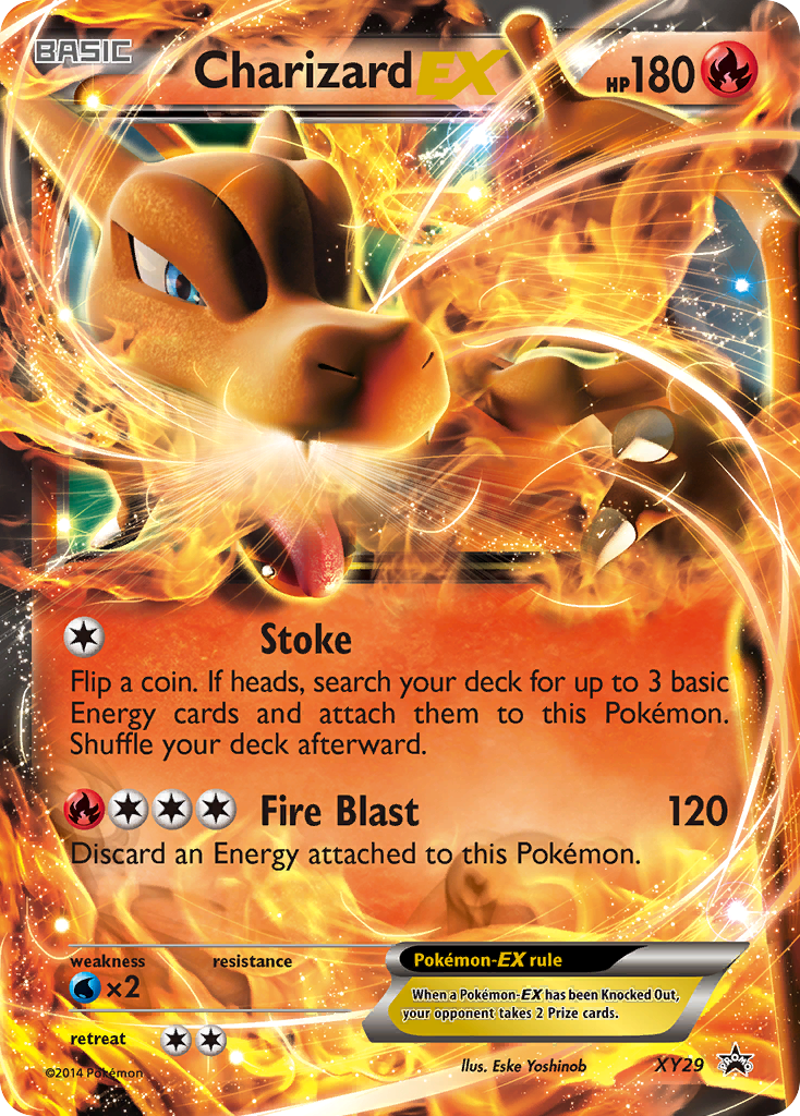 Charizard-EX - XY Black Star Promos SET-XY29