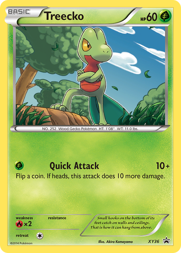 Treecko - XY Black Star Promos SET-XY36