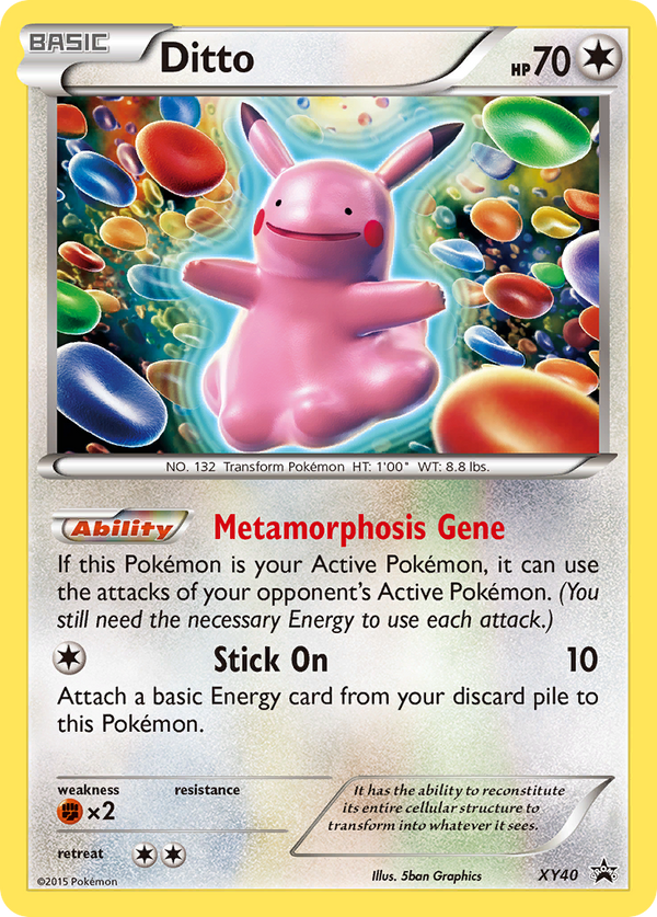 Ditto - XY Black Star Promos SET-XY40