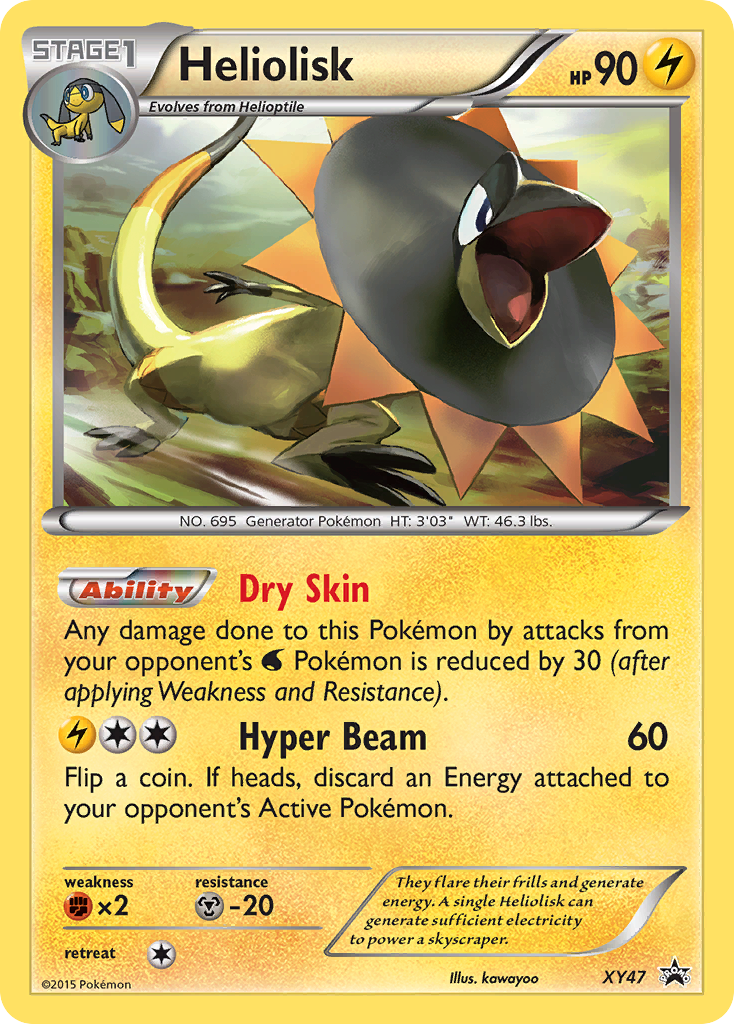 Heliolisk - XY Black Star Promos SET-XY47