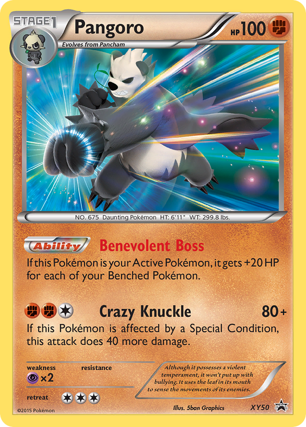 Pangoro - XY Black Star Promos SET-XY50