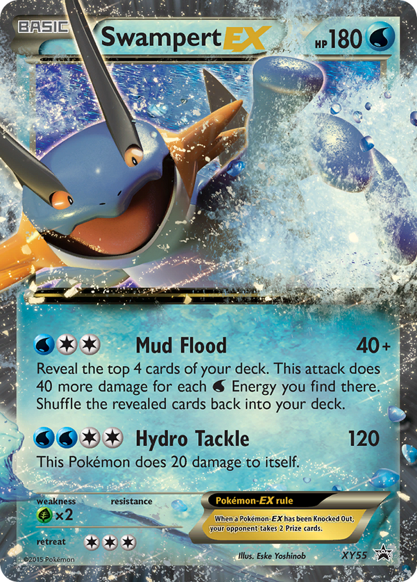 Swampert-EX - XY Black Star Promos SET-XY55