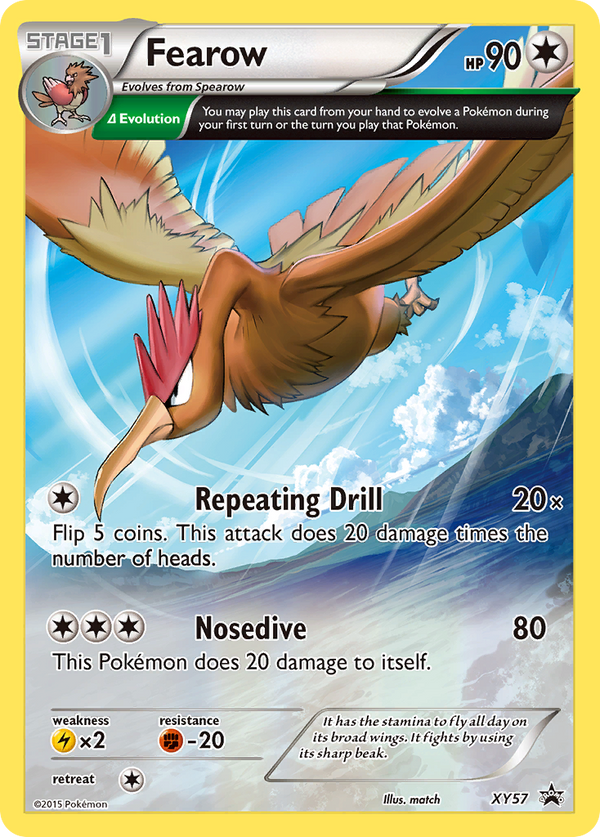 Fearow - XY Black Star Promos SET-XY57