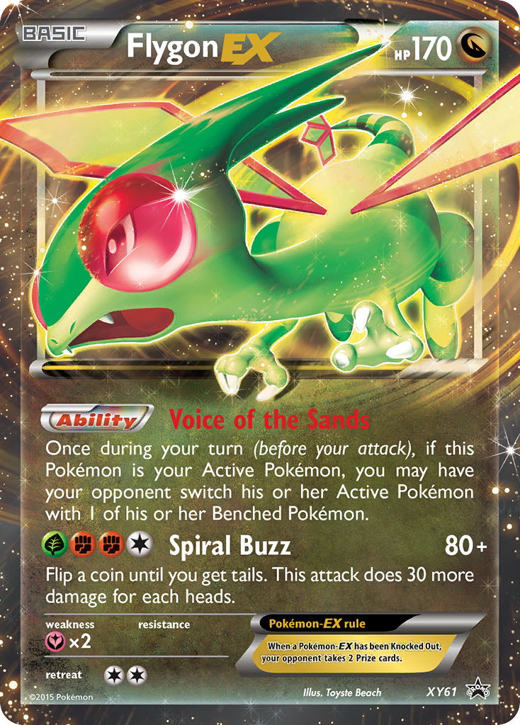 Flygon-EX - XY Black Star Promos SET-XY61