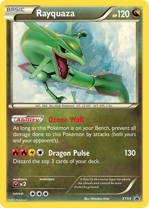 Rayquaza - XY Black Star Promos SET-XY64
