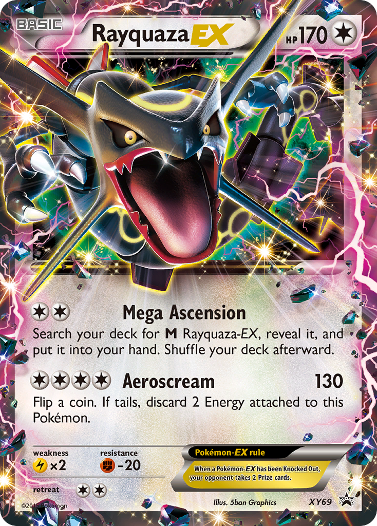 Rayquaza-EX - XY Black Star Promos SET-XY69