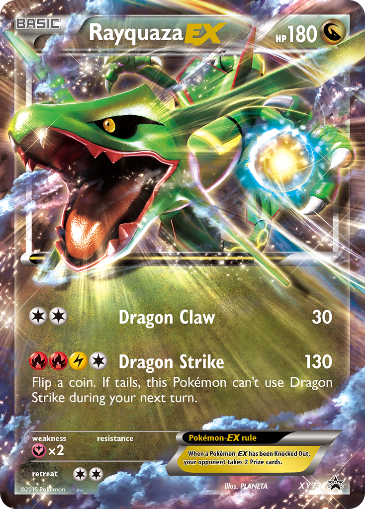 Rayquaza-EX - XY Black Star Promos SET-XY73