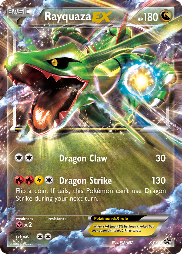Rayquaza-EX - XY Black Star Promos SET-XY73