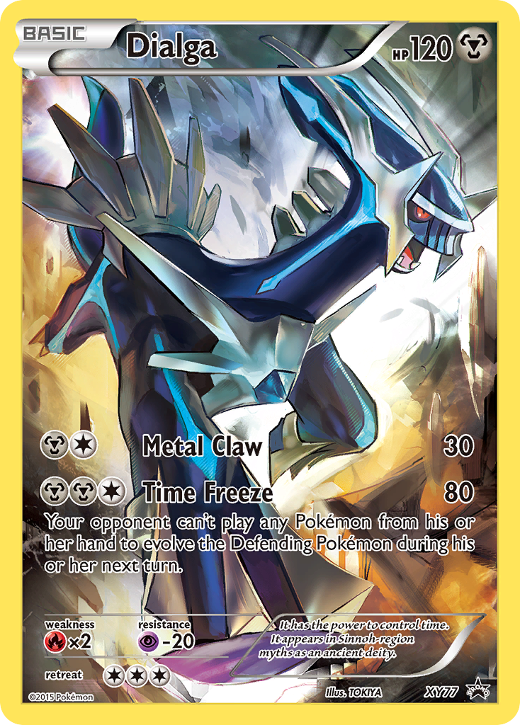 Dialga - XY Black Star Promos SET-XY77
