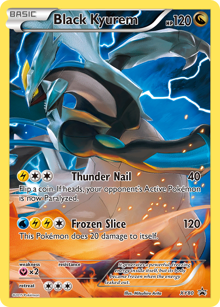 Black Kyurem - XY Black Star Promos SET-XY80