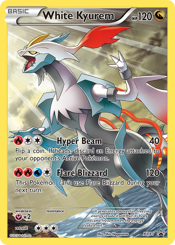 White Kyurem - XY Black Star Promos SET-XY81
