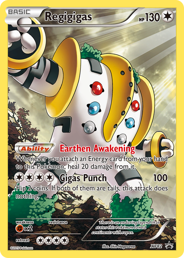 Regigigas - XY Black Star Promos SET-XY82