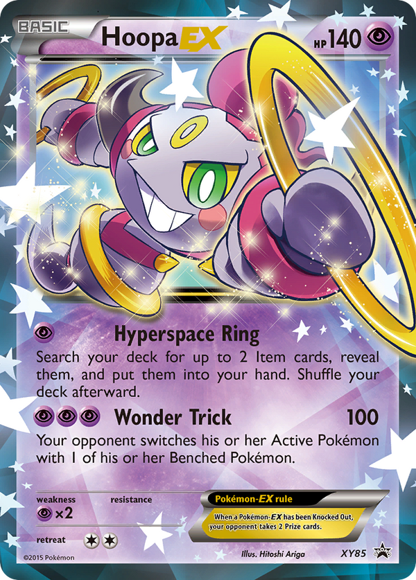 Hoopa-EX - XY Black Star Promos SET-XY85