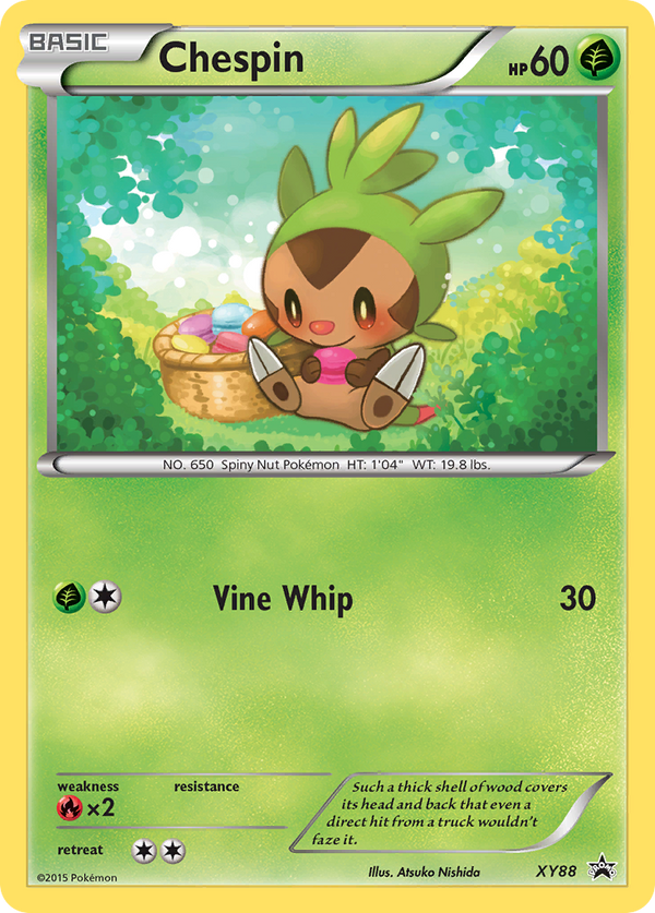 Chespin - XY Black Star Promos SET-XY88