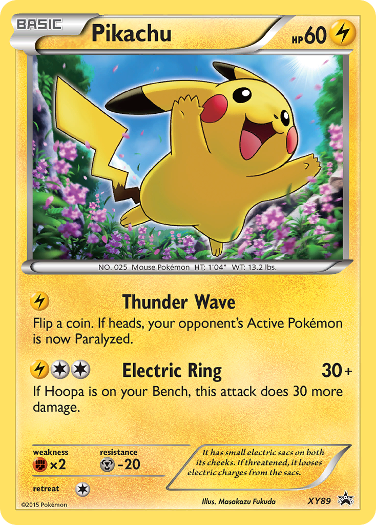Pikachu - XY Black Star Promos SET-XY89