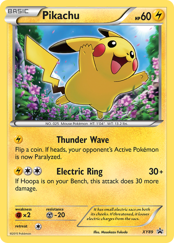Pikachu - XY Black Star Promos SET-XY89