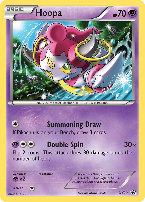 Hoopa - XY Black Star Promos SET-XY90