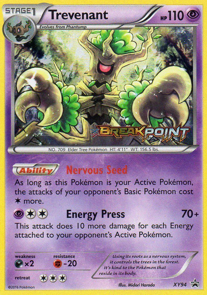 Trevenant - XY Black Star Promos SET-XY94