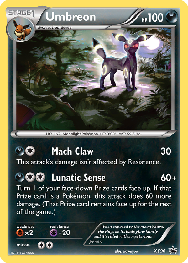 Umbreon - XY Black Star Promos SET-XY96