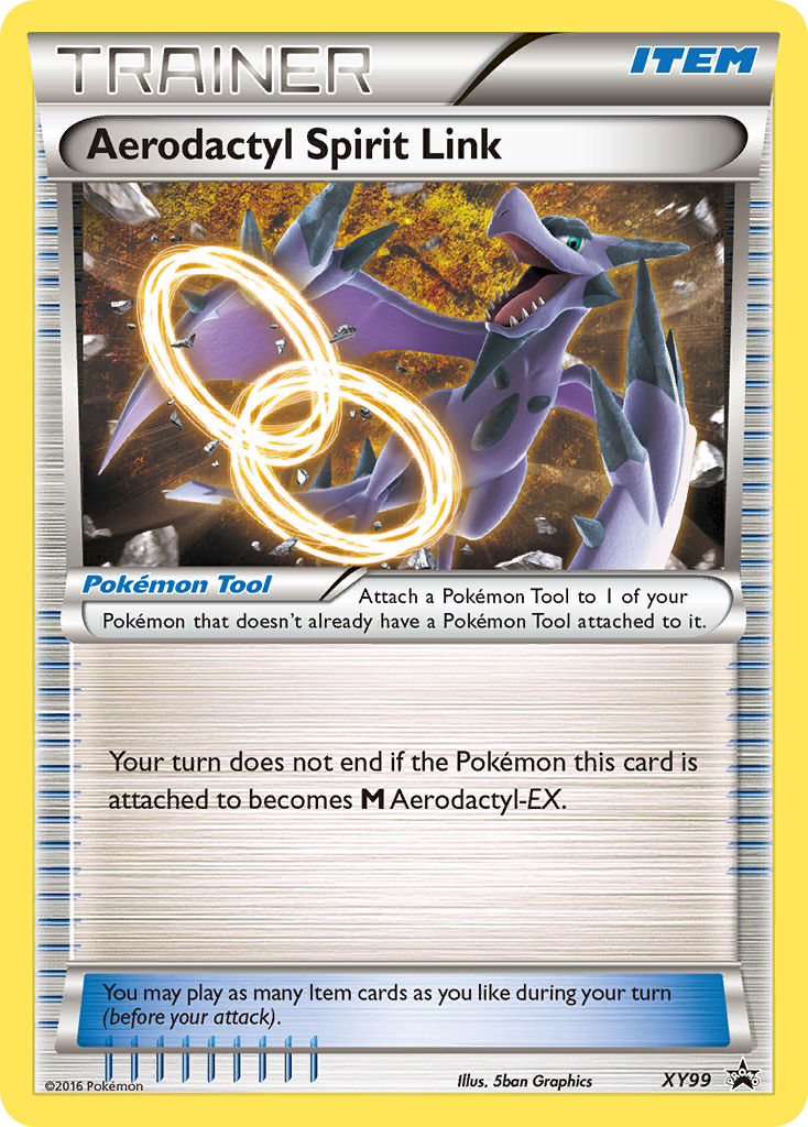 Aerodactyl Spirit Link (XY Black Star Promos SET) (Trainer) (Pokémon Tool) (Promo) (PKM XY Black Star Promos SET-216)