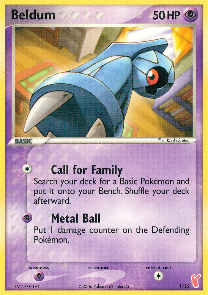 Beldum EX Trainer Kit—Plusle SET-1