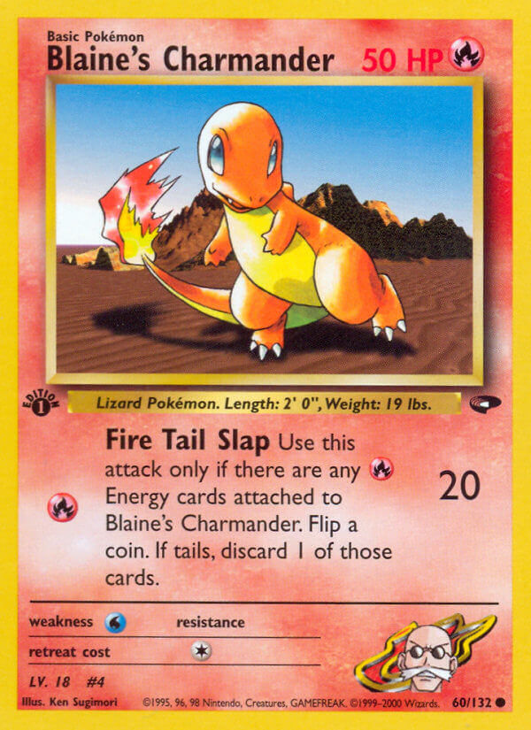 Blaine’s Charmander Gym Challenge SET-60