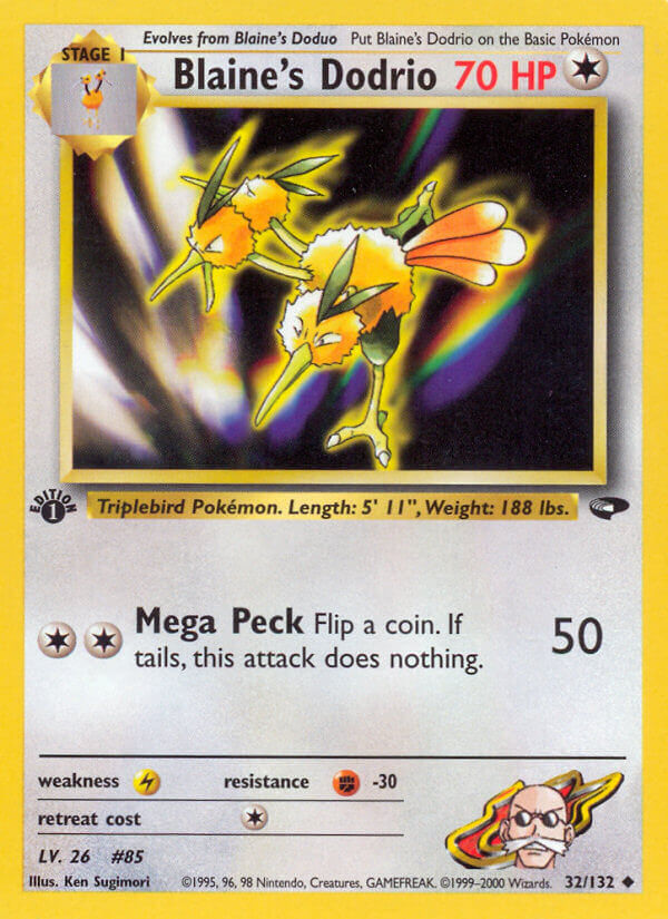 Blaine’s Dodrio Gym Challenge SET-32