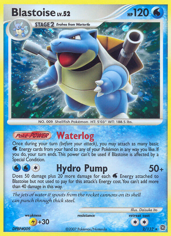 Blastoise Secret Wonders 2007 - #2