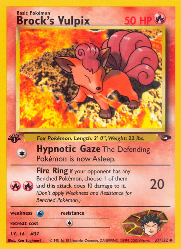 Brock’s Vulpix Gym Challenge SET-37