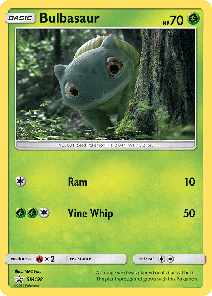 Bulbasaur Sun & Moon Promos SET-SM198