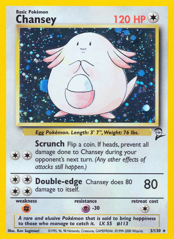 Chansey Base Set 2 SET 2-3