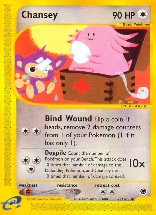 Chansey Expedition SET-72