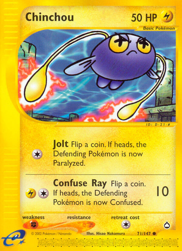 Chinchou R. Holo Aquapolis 2003 #71