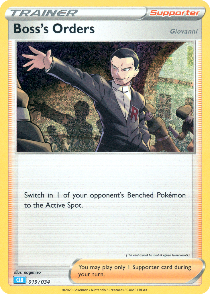 Boss’s Orders Pokémon Trading Card Game Classic—Blastoise SET-019