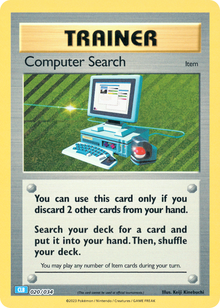Computer Search Pokémon Trading Card Game Classic—Blastoise SET-020