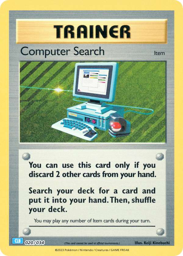 Computer Search Pokémon Trading Card Game Classic—Blastoise SET-020