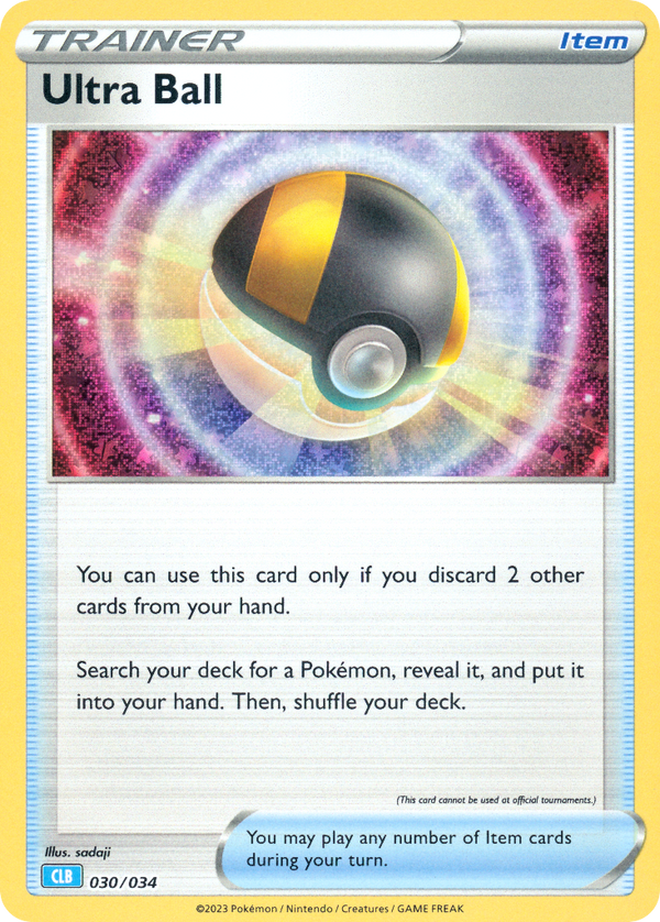 Ultra Ball Pokémon Trading Card Game Classic—Blastoise SET-030