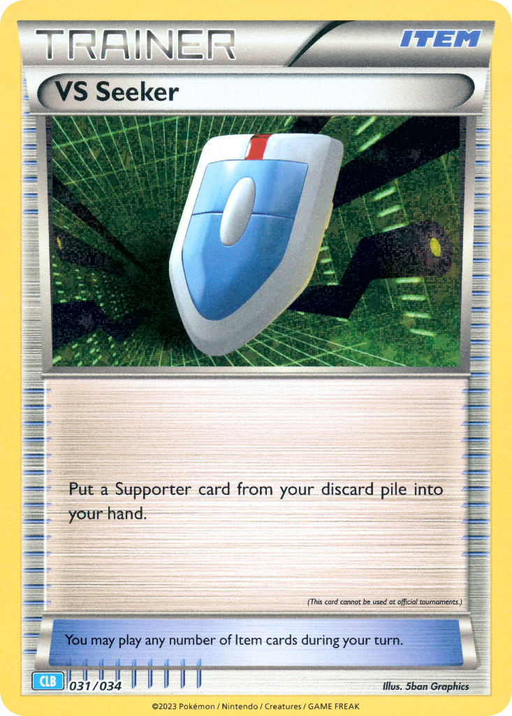 VS Seeker Pokémon Trading Card Game Classic—Blastoise SET-031