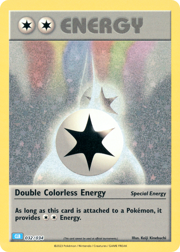Double Colorless Energy Pokémon Trading Card Game Classic—Blastoise SET-032