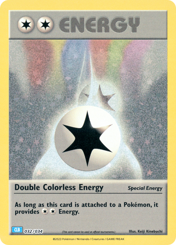 Double Colorless Energy Pokémon Trading Card Game Classic—Blastoise SET-032